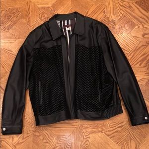 Vintage Handmade Leather Jacket EUC